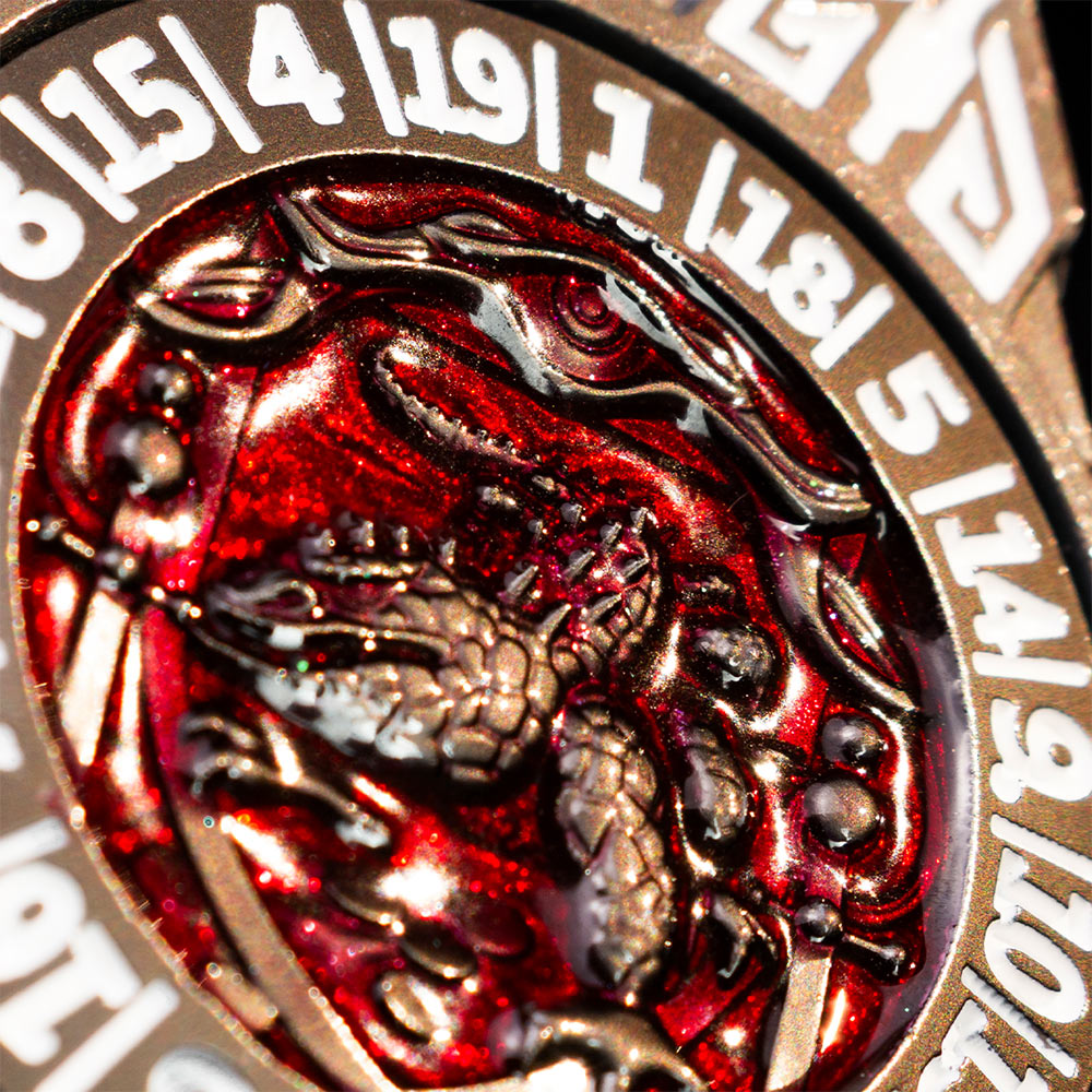 Masters Dice Relic #000 – Class Legacy Spinner | 7 -in-1 Dual-Spinner Metal Dice