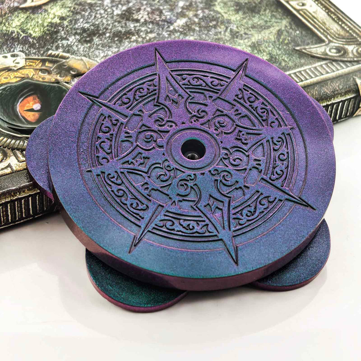 Masters Dice Sigil #001 - The Array | 7-in-1 Planetary Spinner DND Dice