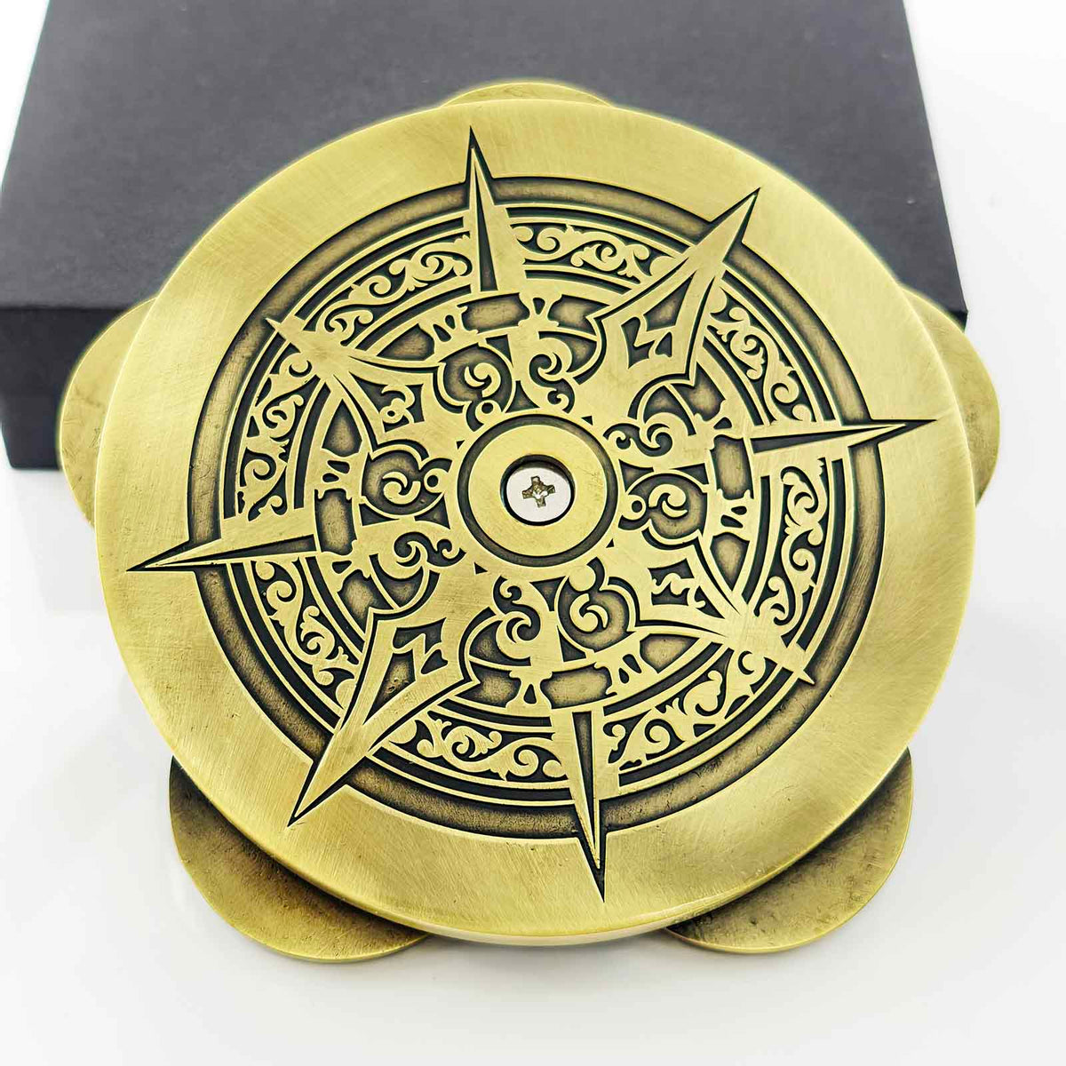 Masters Dice Sigil #001 - The Array | 7-in-1 Planetary Spinner DND Dice