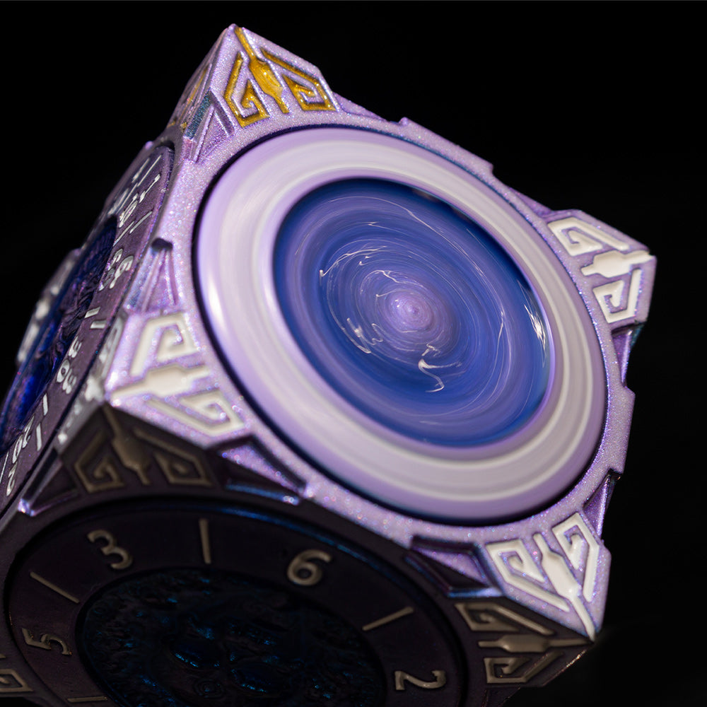 Dadi Reliquia dei Maestri #000 – Spinner Eredità di Classe | Dadi Metallici a Doppio Spinner 7-in-1