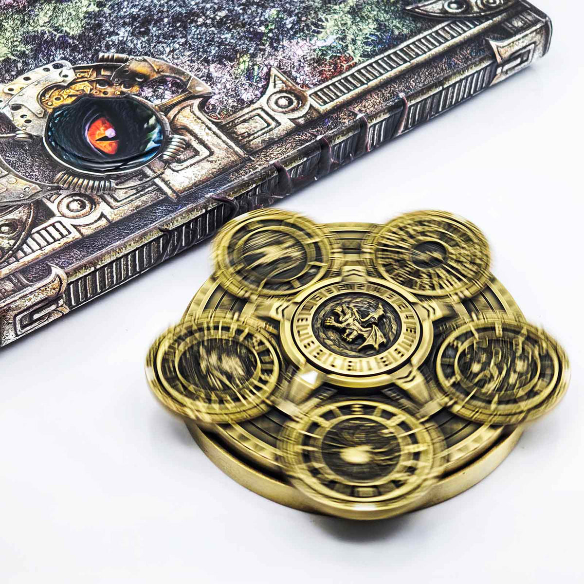 Masters Dice Sigil #001 - The Array | 7-in-1 Planetary Spinner DND Dice