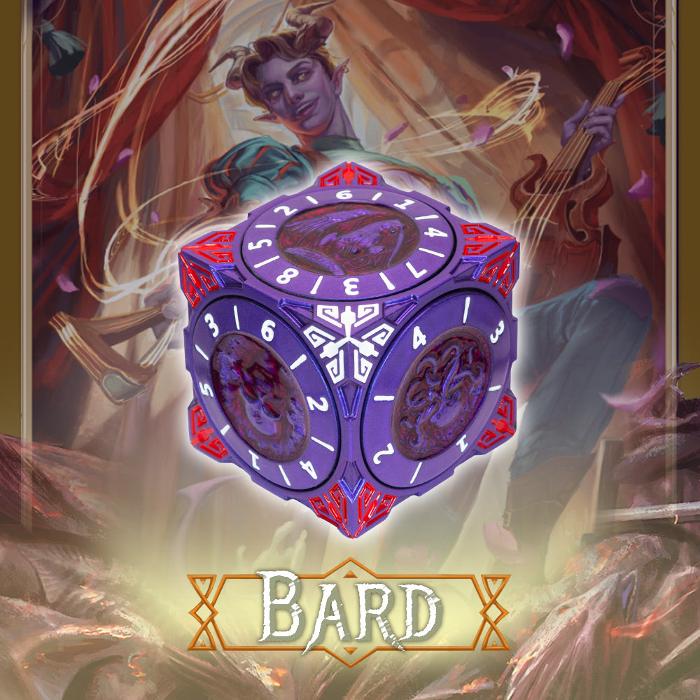 Masters Dice Relic #000 – Class Legacy Spinner | 7 -in-1 Dual-Spinner Metal Dice