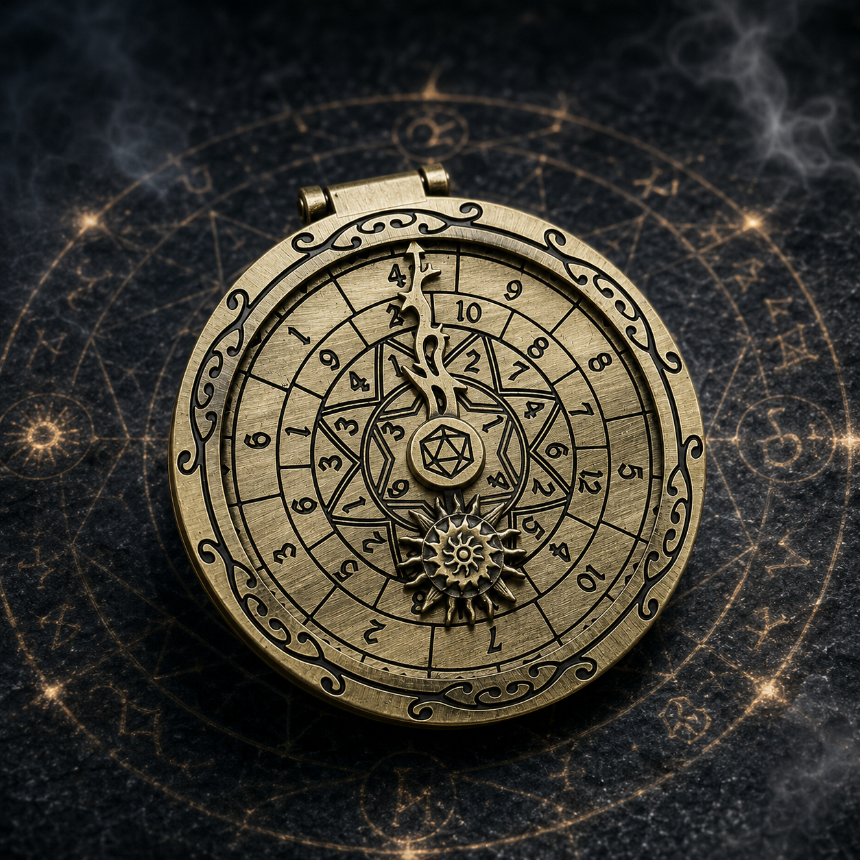 Masters Dice Nexus #001 – Arcane Orbit 7-in-1 Dice Spinner Phone Grip