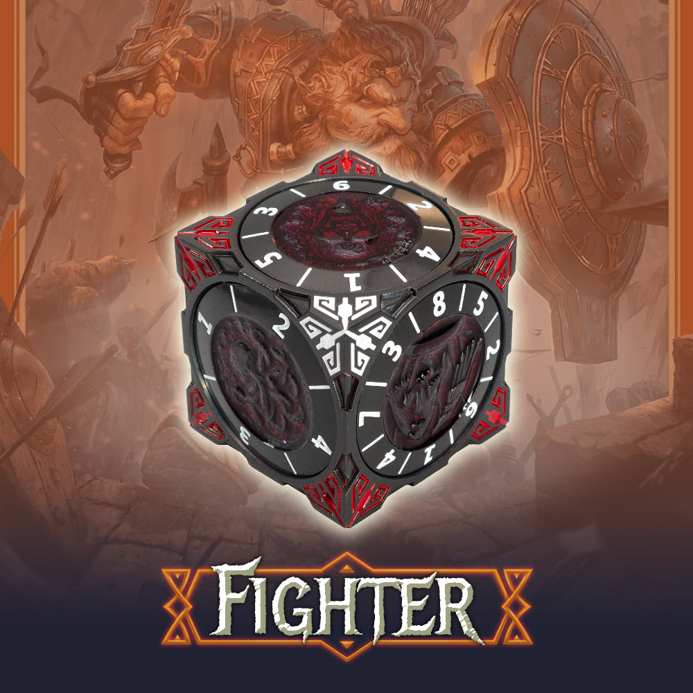 Masters Dice Relic #000 – Class Legacy Spinner | 7 -in-1 Dual-Spinner Metal Dice