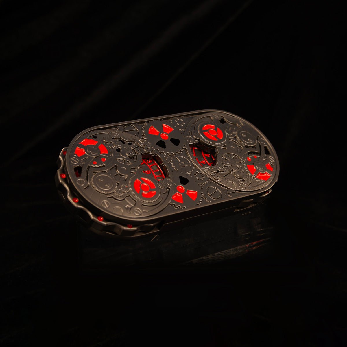 Masters Dice Artifact 001 – 7 - in - 1 Gearforged Spinner DND Dice for Dungeon Masters & True Fans - Masters Dice