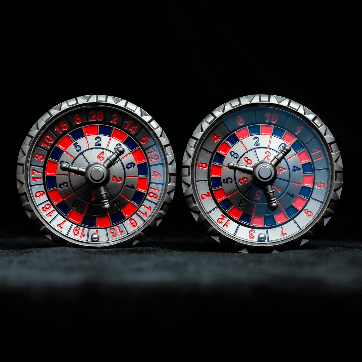 Masters Dice Talisman 001 – Dual Roulette Spinner DND Dice Set for Dungeon Masters & True Fans - Masters Dice