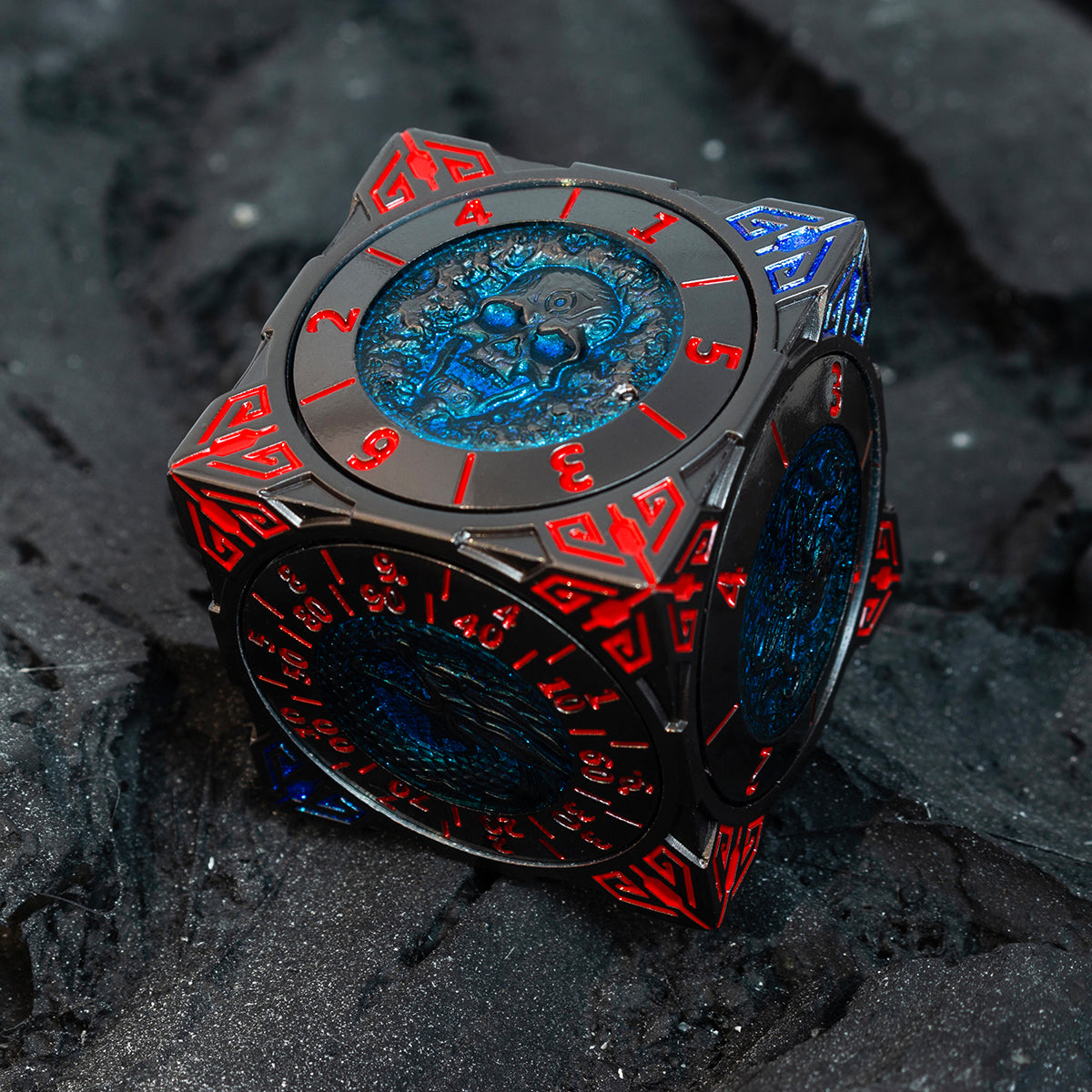 Masters Dice Relic #001 – 7-in-1 Monster Cube Spinner DND Dice