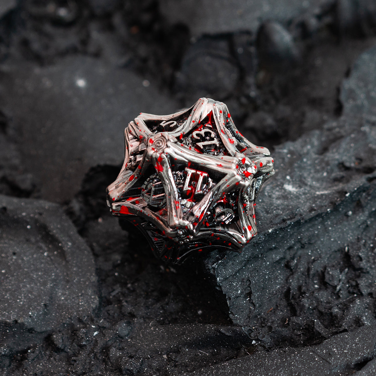 Masters Dice Timberbound No.1 – Premium Metal Dice Set for DND Fans & Dungeon Masters