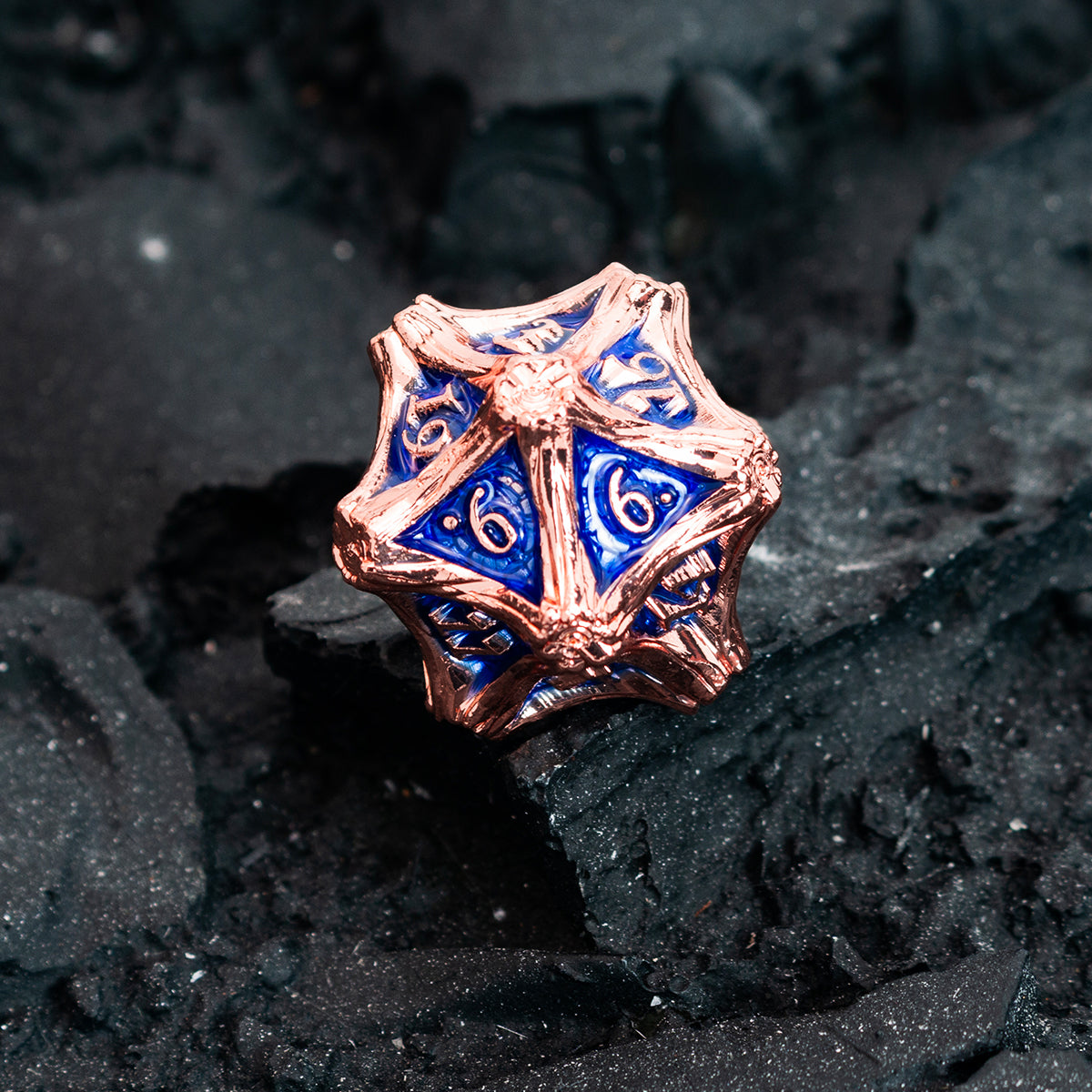 Masters Dice Timberbound No.1 – Premium Metal Dice Set for DND Fans & Dungeon Masters