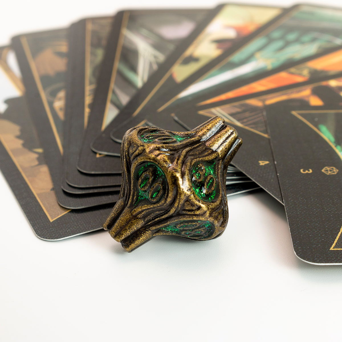 Masters Dice Timberbound No.1 – Premium Metal Dice Set for DND Fans & Dungeon Masters