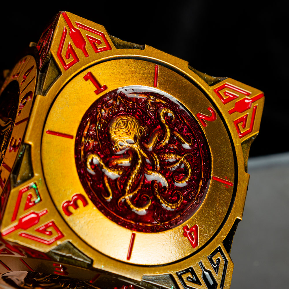 Masters Dice Relic #000 – Class Legacy Spinner | 7-in-1 Dual-Spinner-Metallwürfel