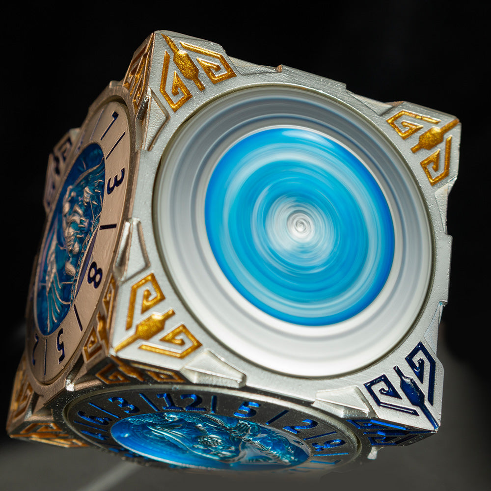 Masters Dice Relic #000 – Class Legacy Spinner | 7 -in-1 Dual-Spinner Metal Dice