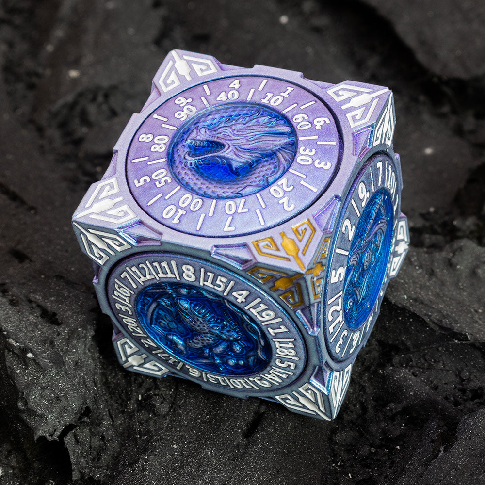 Masters Dice Relic #000 – Class Legacy Spinner | 7 -in-1 Dual-Spinner Metal Dice