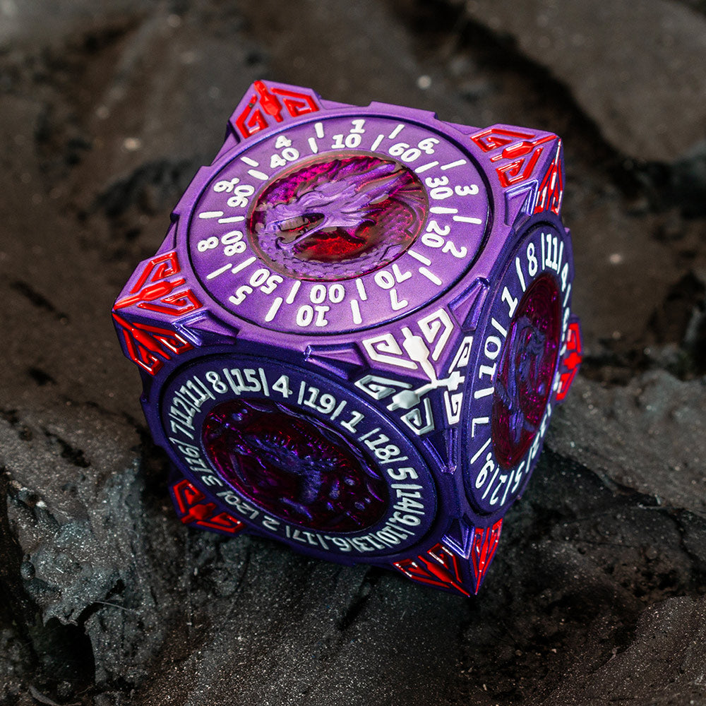 Masters Dice Relic #000 – Class Legacy Spinner | 7 -in-1 Dual-Spinner Metal Dice