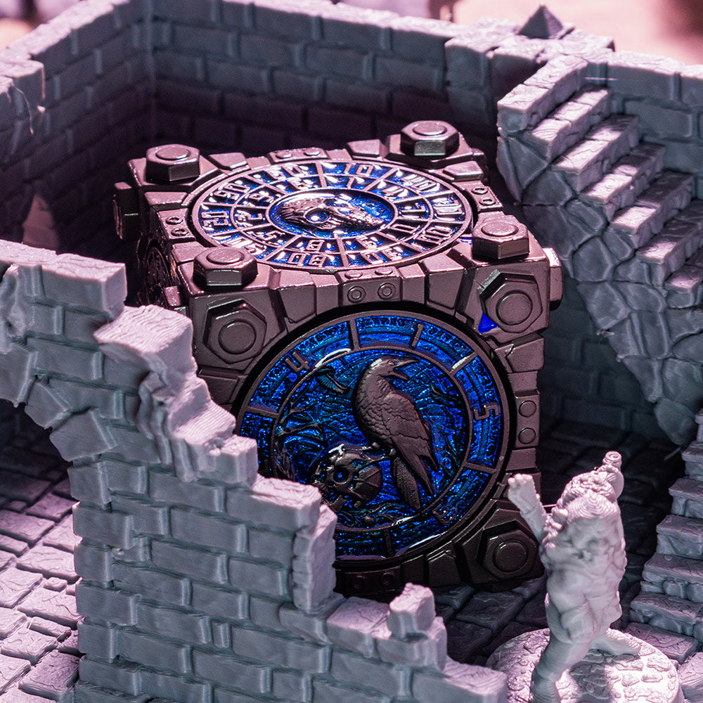 Masters Dice Relic #003 – Hell & Halo | 7 -in-1 Spinner Metal Dice