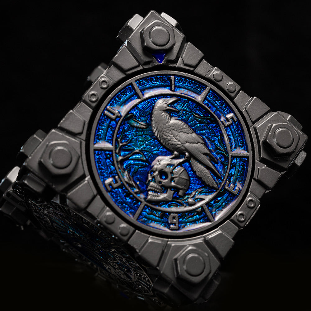 Masters Dice Relic #003 – Hell & Halo | 7 -in-1 Spinner Metal Dice