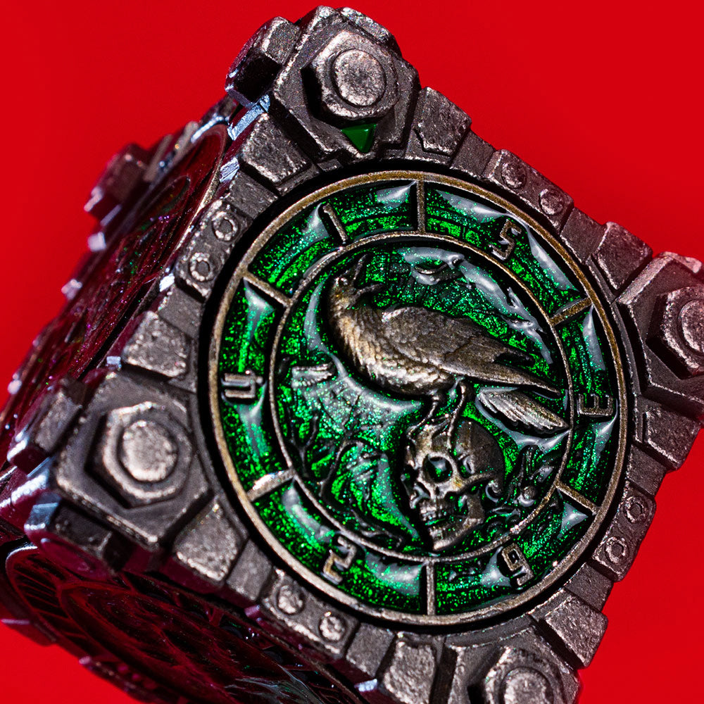 Masters Dice Relic #003 – Hell & Halo | 7 -in-1 Spinner Metal Dice