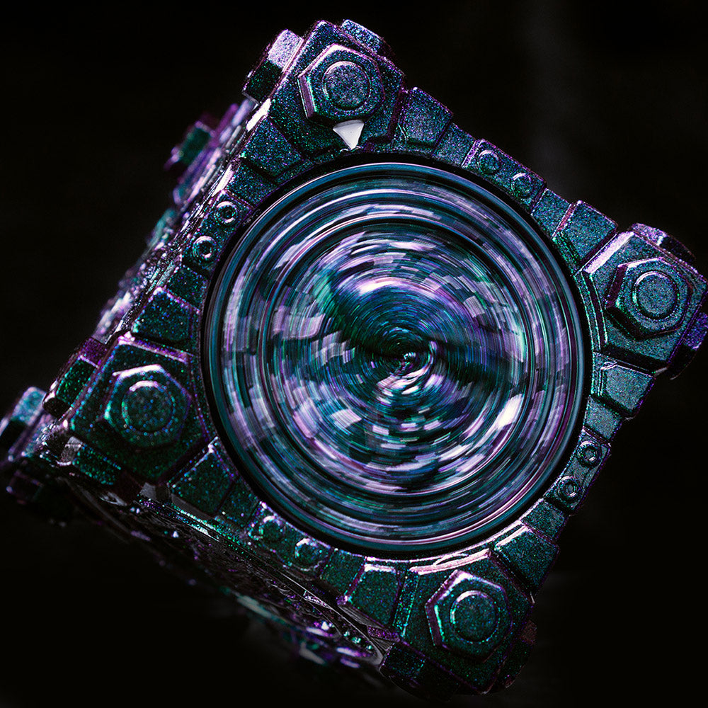 Masters Dice Relic #003 – Hell & Halo | 7 -in-1 Spinner Metal Dice