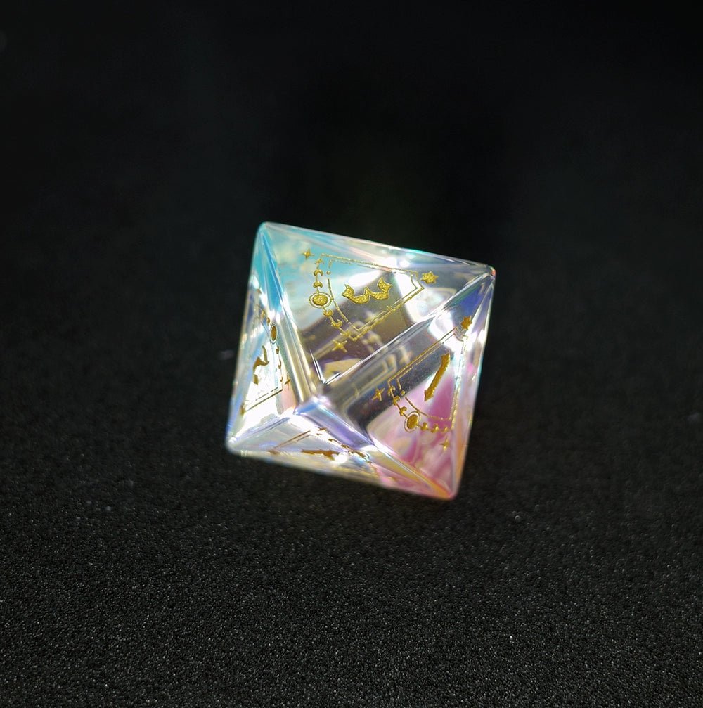 Symphony Crystal Gem Dice COC Dungeons & Dragons Dnd Warhammer Cthulhu TRPG - Masters Dice