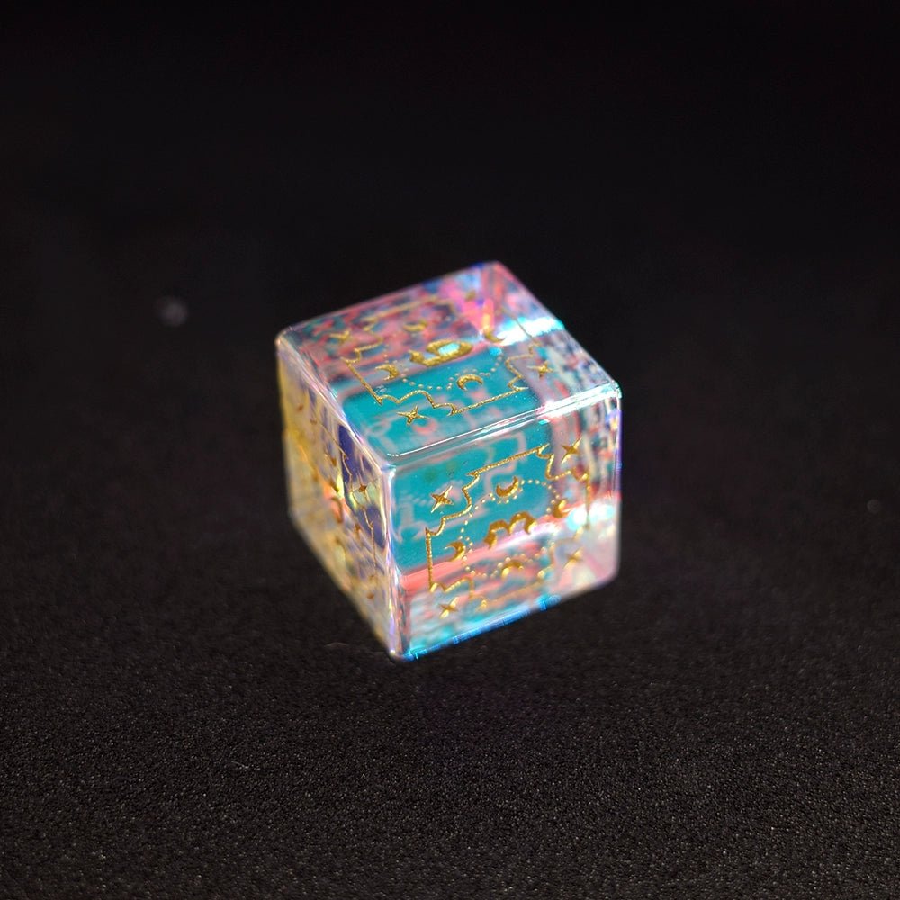 Symphony Crystal Gem Dice COC Dungeons & Dragons Dnd Warhammer Cthulhu TRPG - Masters Dice