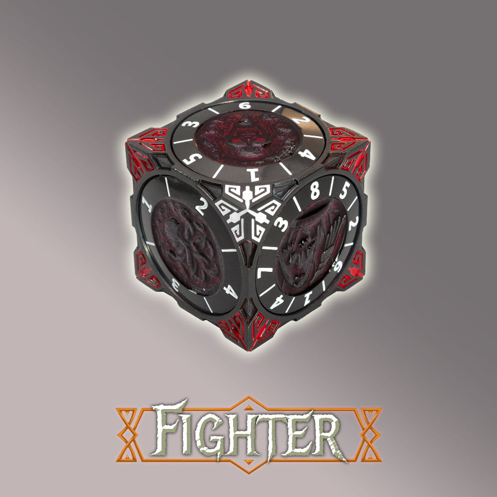 Masters Dice Relic #000 – Class Legacy Spinner | 7 -in-1 Dual-Spinner Metal Dice