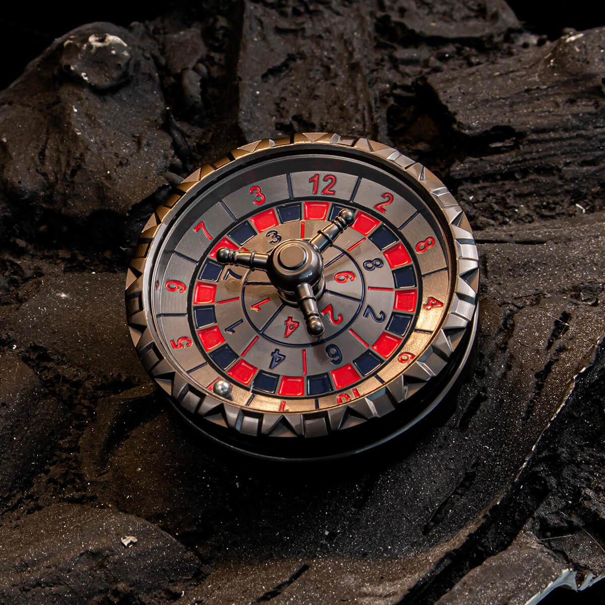 Masters Dice Talisman #001 – Dual Roulette Spinner DND Dice Set for Dungeon Masters & True Fans