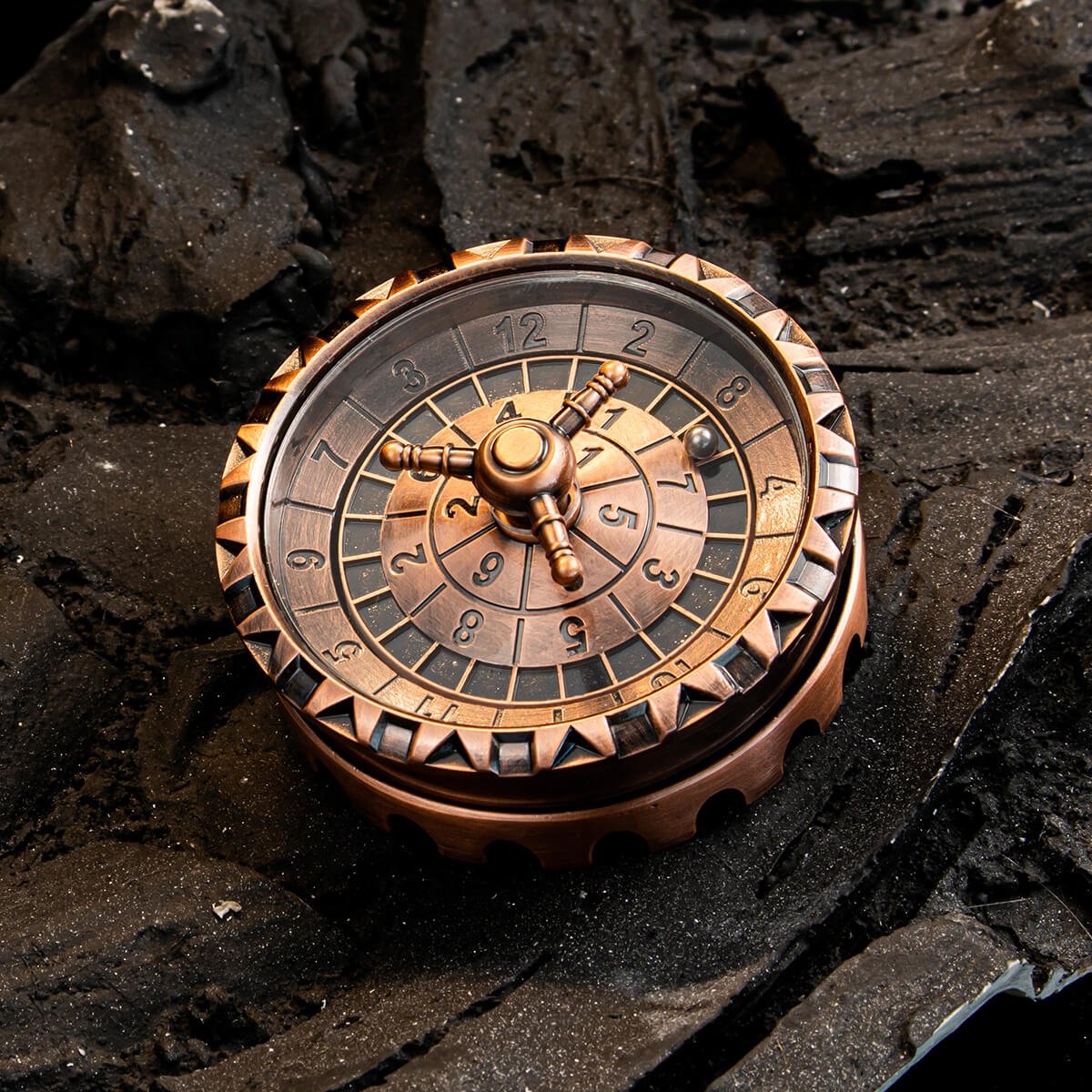 Masters Dice Talisman 001 – Dual Roulette Spinner DND Dice Set for Dungeon Masters & True Fans - Masters Dice