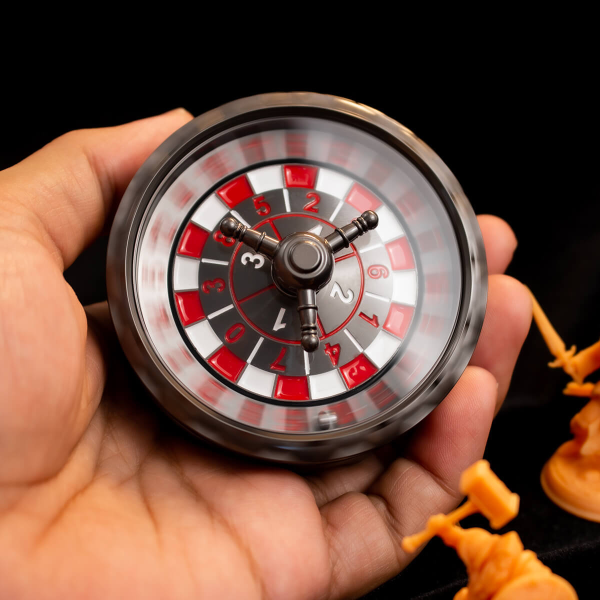 Masters Dice Talisman #001 – Dual Roulette Spinner DND Dice Set for Dungeon Masters & True Fans
