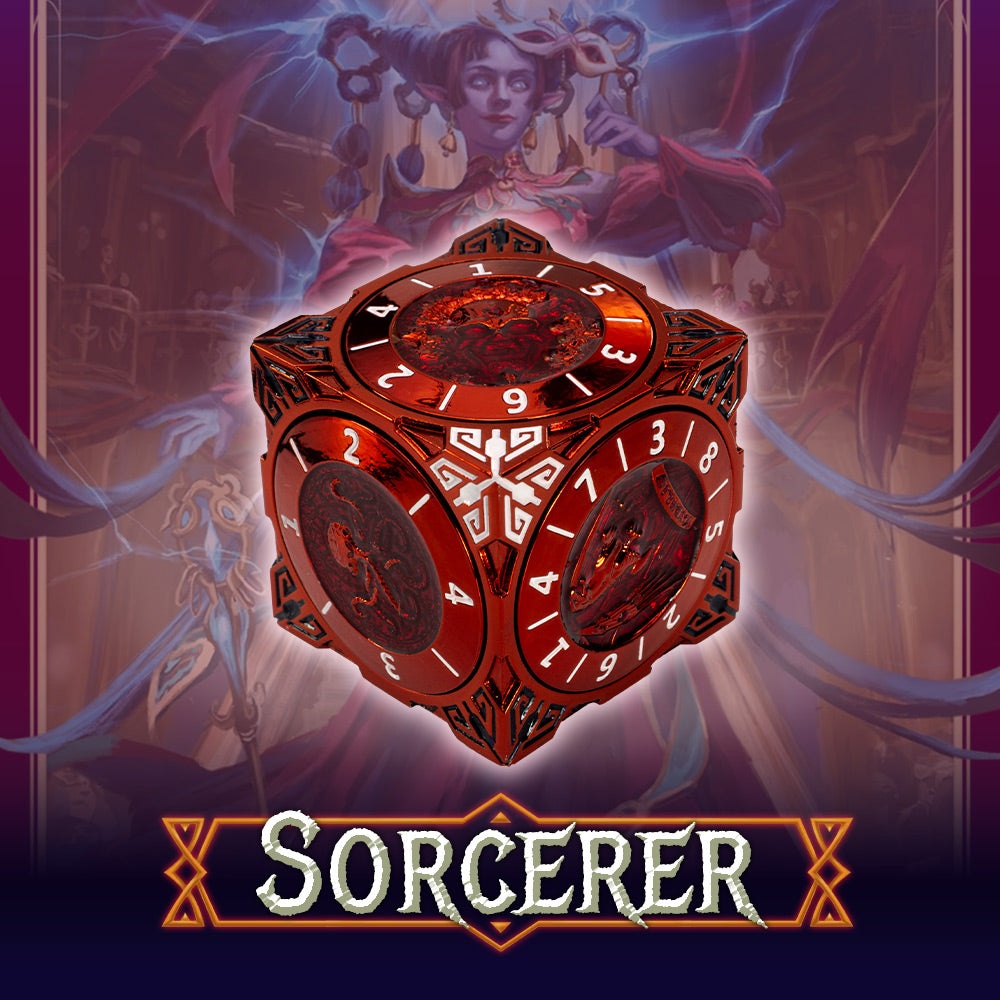 Masters Dice Relic #000 – Class Legacy Spinner | 7 -in-1 Dual-Spinner Metal Dice