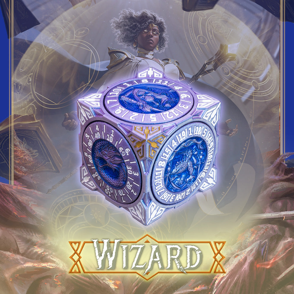 Masters Dice Relic #000 – Class Legacy Spinner | 7 -in-1 Dual-Spinner Metal Dice