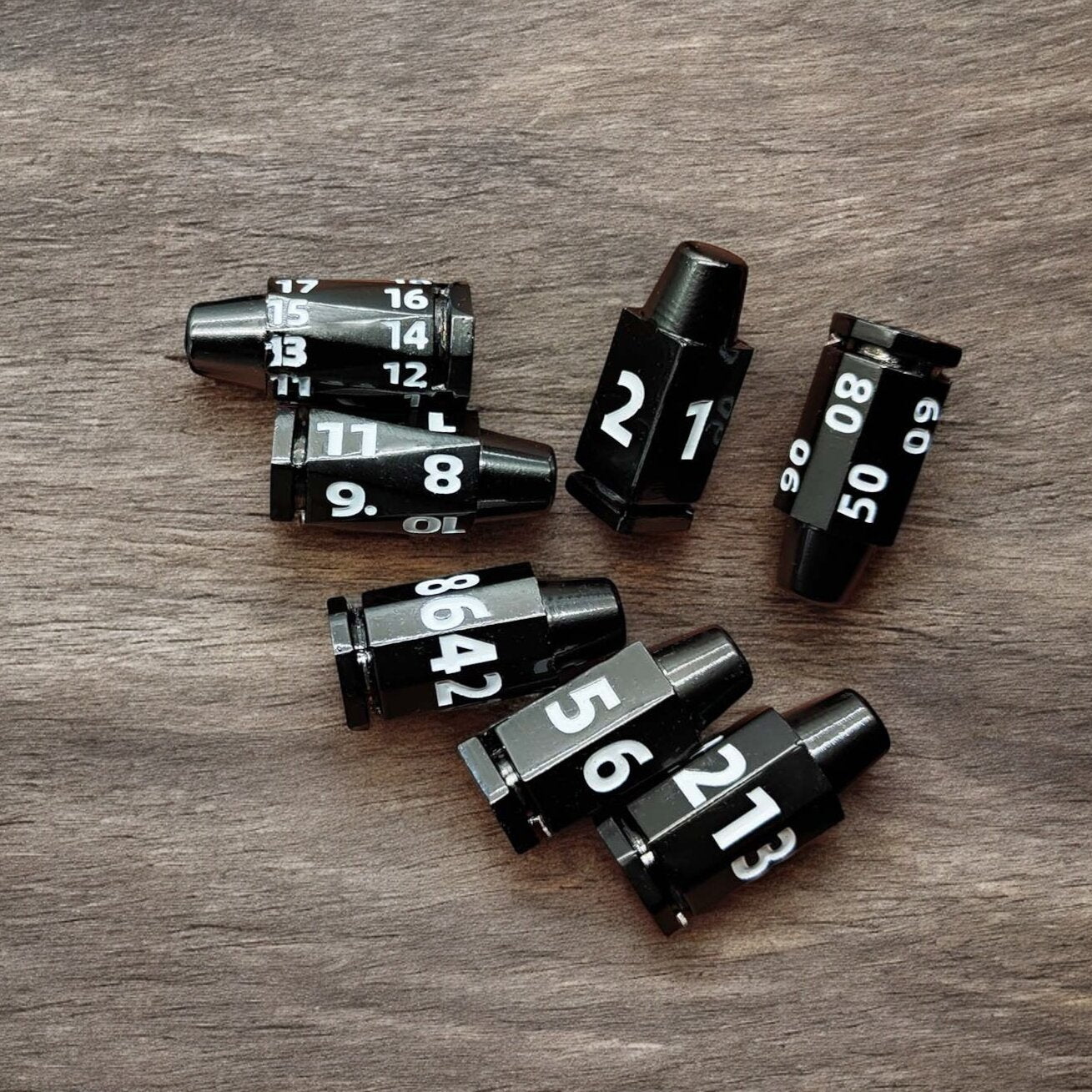 Nightfall Chamber Metal Dnd D&d Dice Set - Masters Dice