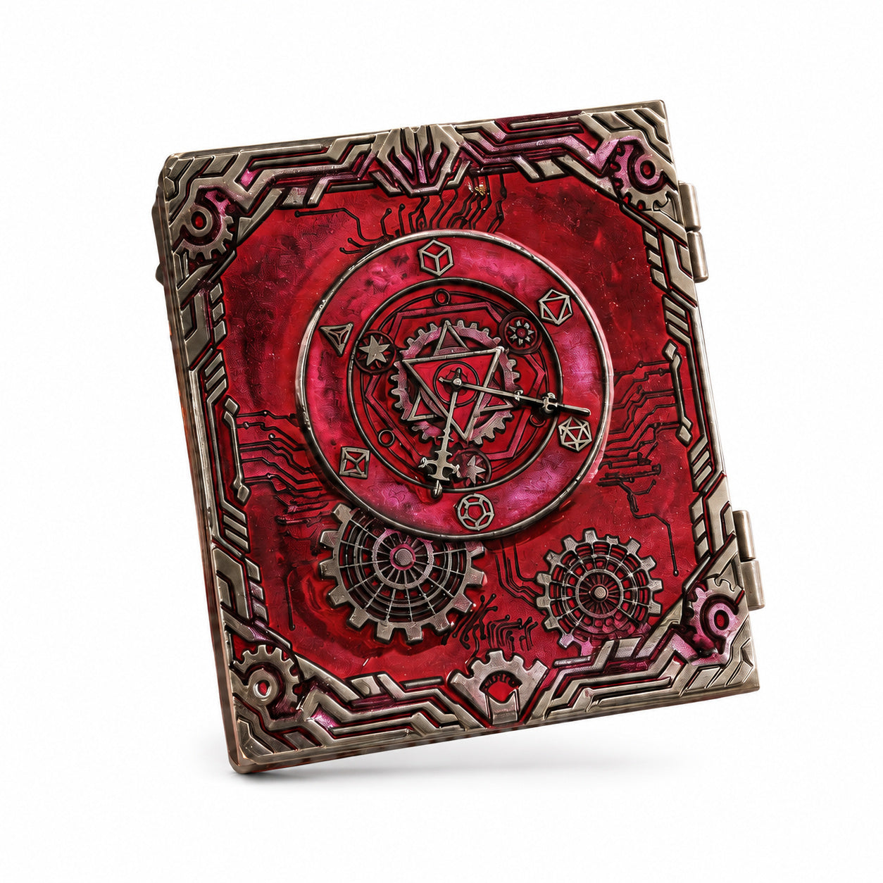 Masters Dice Codex #001 – Spellbook | 7-in-1 Pocket Spinner DND Dice Set