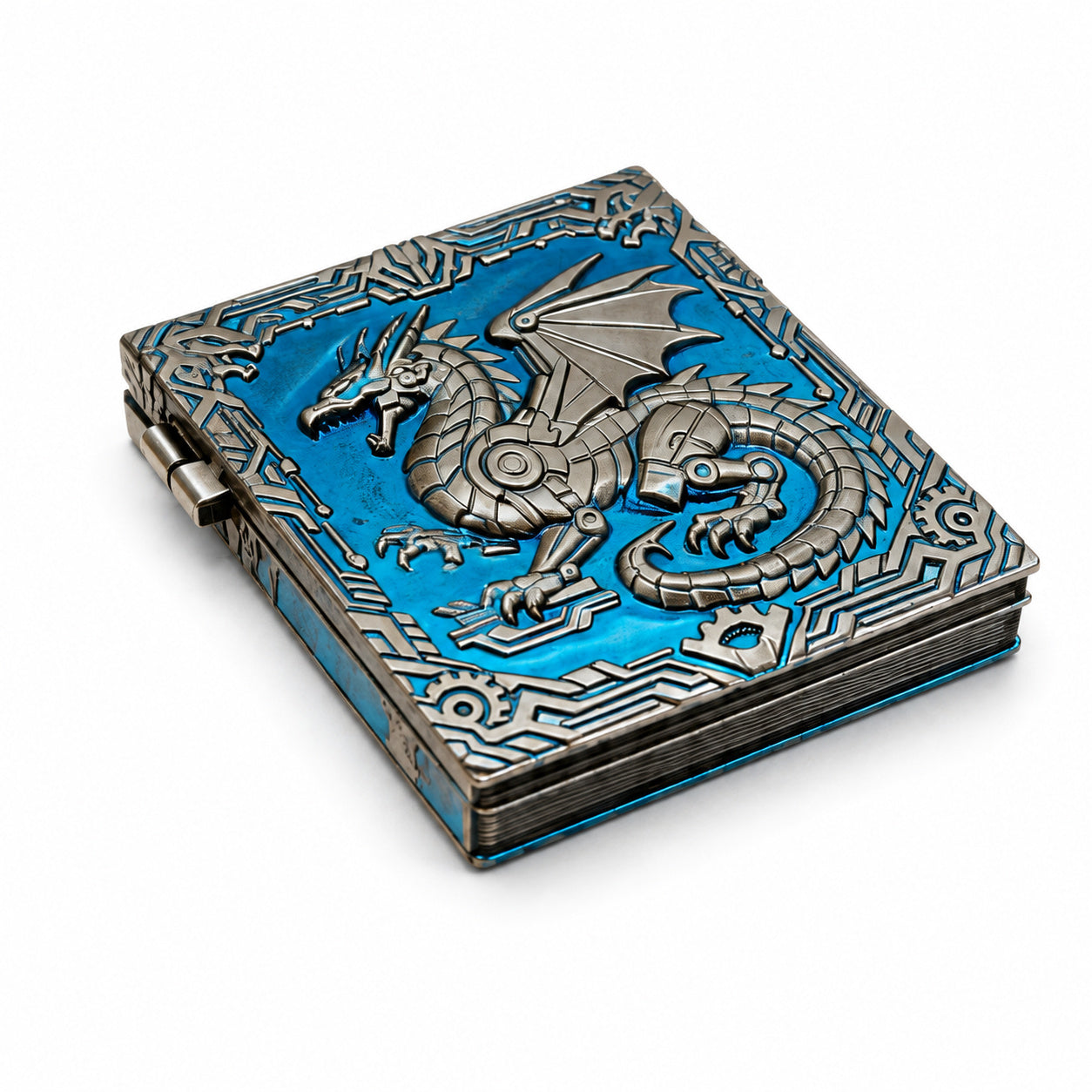 Masters Dice Codex #001 – Spellbook | 7-in-1 Pocket Spinner DND Dice Set