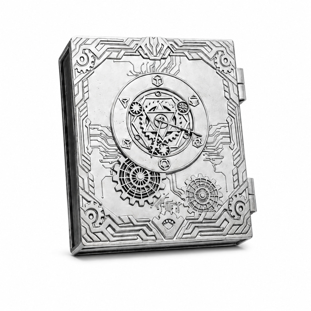 Masters Dice Codex #001 – Spellbook | 7-in-1 Pocket Spinner DND Dice Set