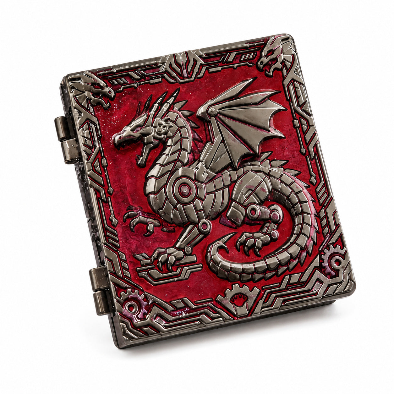 Masters Dice Codex #001 – Spellbook | 7-in-1 Pocket Spinner DND Dice Set
