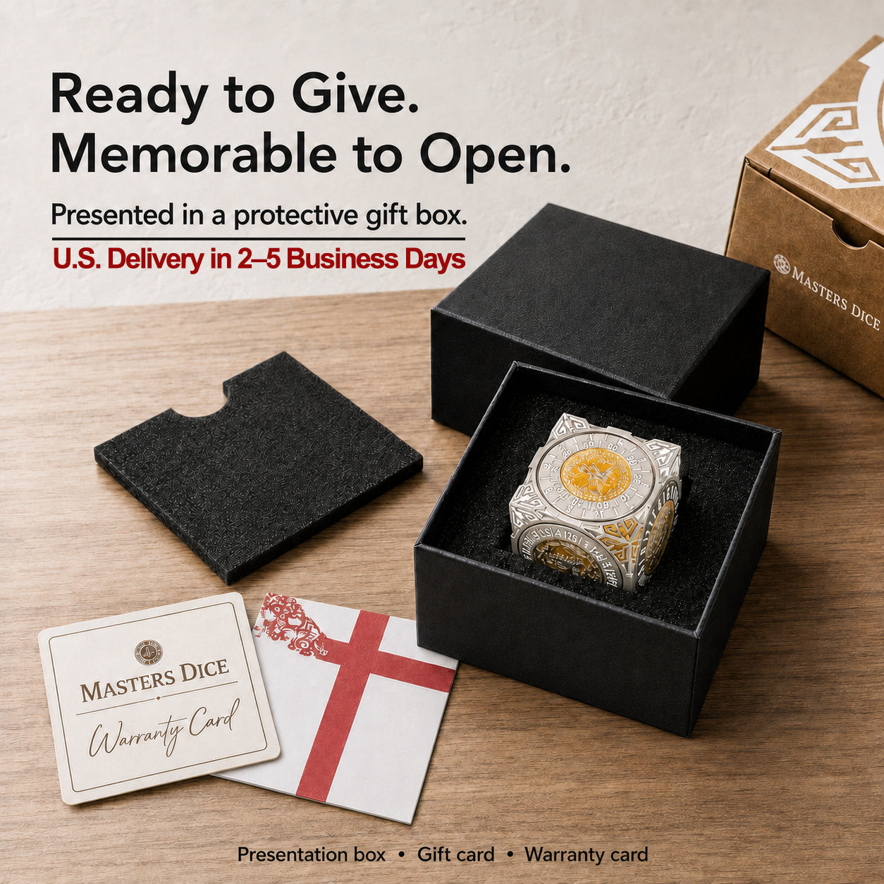 Masters Dice Relic #000 – Class Legacy Spinner | 7 -in-1 Dual-Spinner Metal Dice