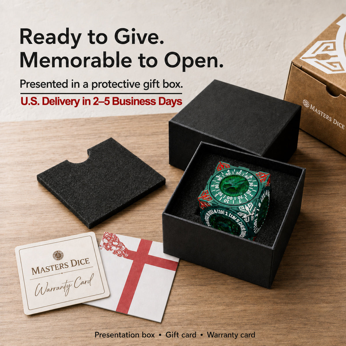 Masters Dice Relic #000 – Class Legacy Spinner | 7 -in-1 Dual-Spinner Metal Dice