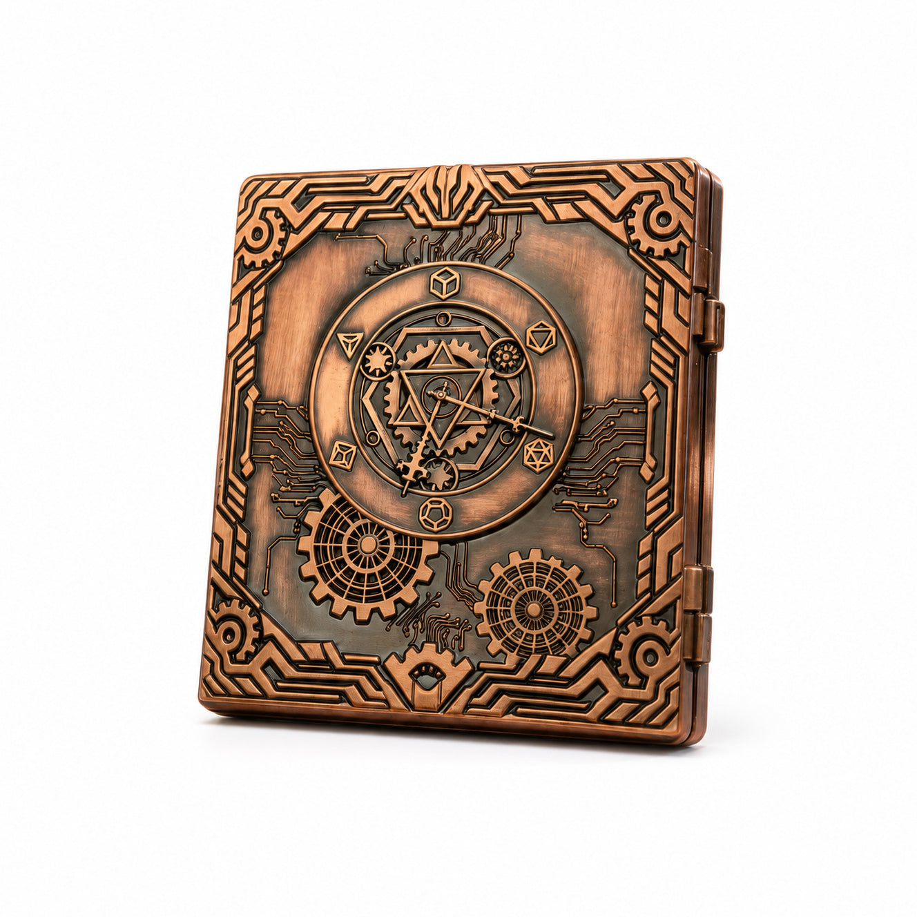 Masters Dice Codex #001 – Spellbook | 7-in-1 Pocket Spinner DND Dice Set