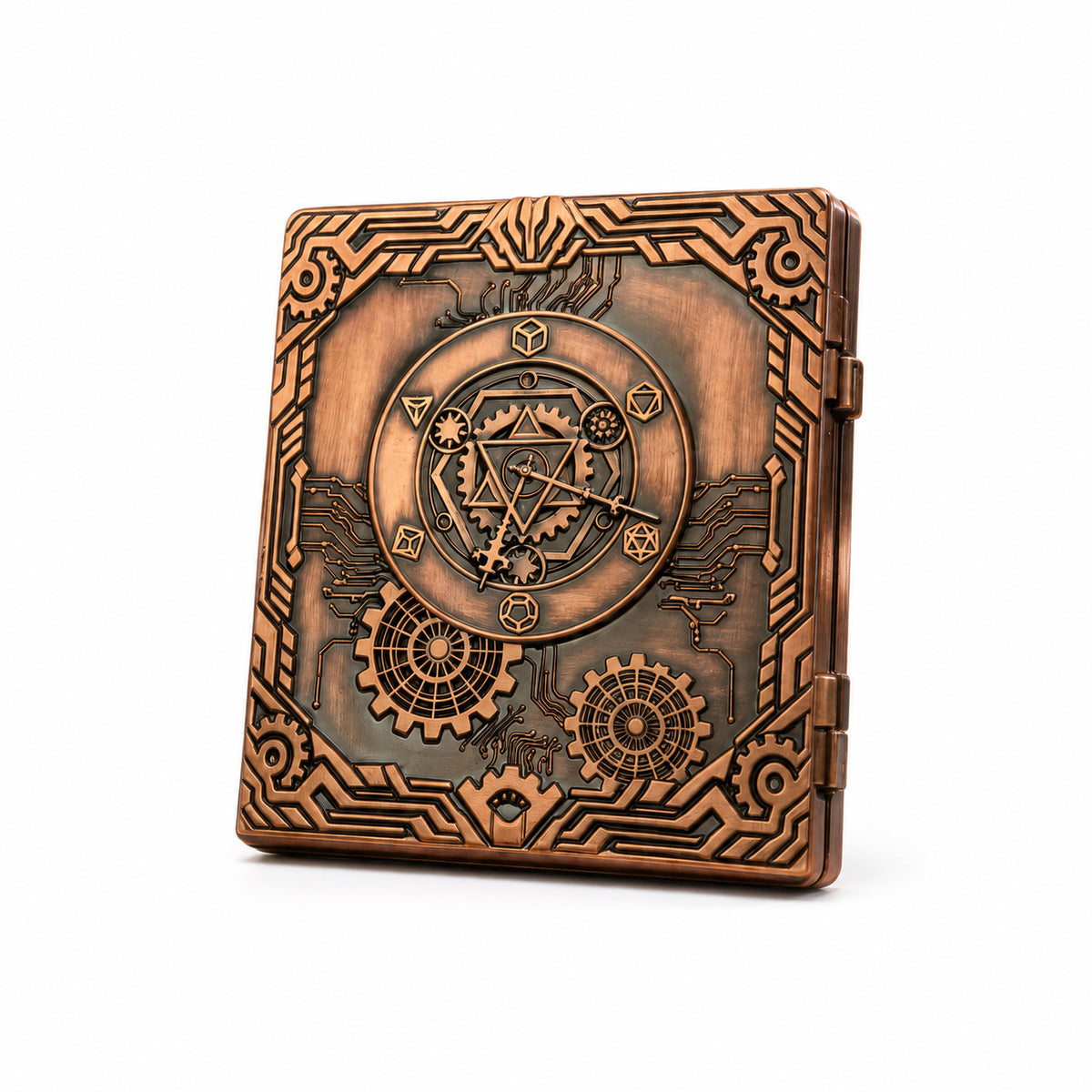 Masters Dice Codex #001 – Spellbook | 7-in-1 Pocket Spinner DND Dice Set