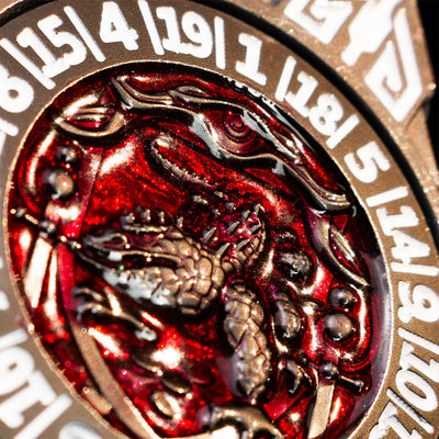 Masters Dice Relic #000 – Class Legacy Spinner | 7-in-1 Dual-Spinner-Metallwürfel