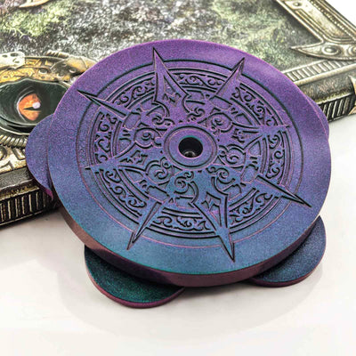 Masters Dice Sigil #001 - The Array | 7-in-1 Planetary Spinner DND Dice