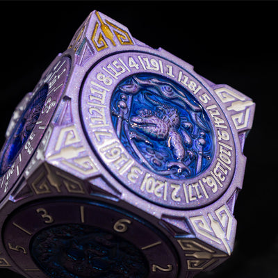 Masters Dice Relic #000 – Class Legacy Spinner | 7-in-1 Dual-Spinner-Metallwürfel
