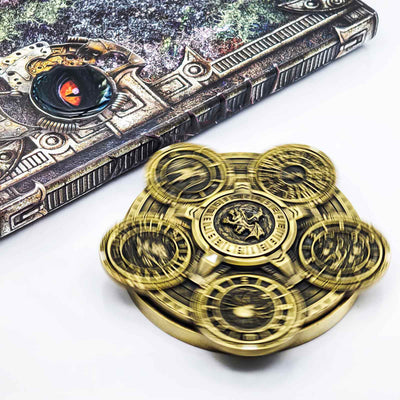 Masters Dice Sigil #001 - The Array | 7-in-1 Planetary Spinner DND Dice