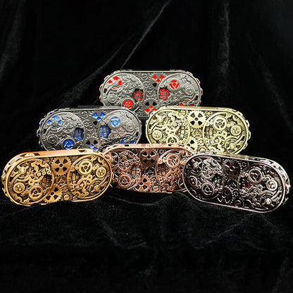 Masters Dice Artifact 001 – 7 - in - 1 Gearforged Spinner DND Dice for Dungeon Masters & True Fans - Masters Dice