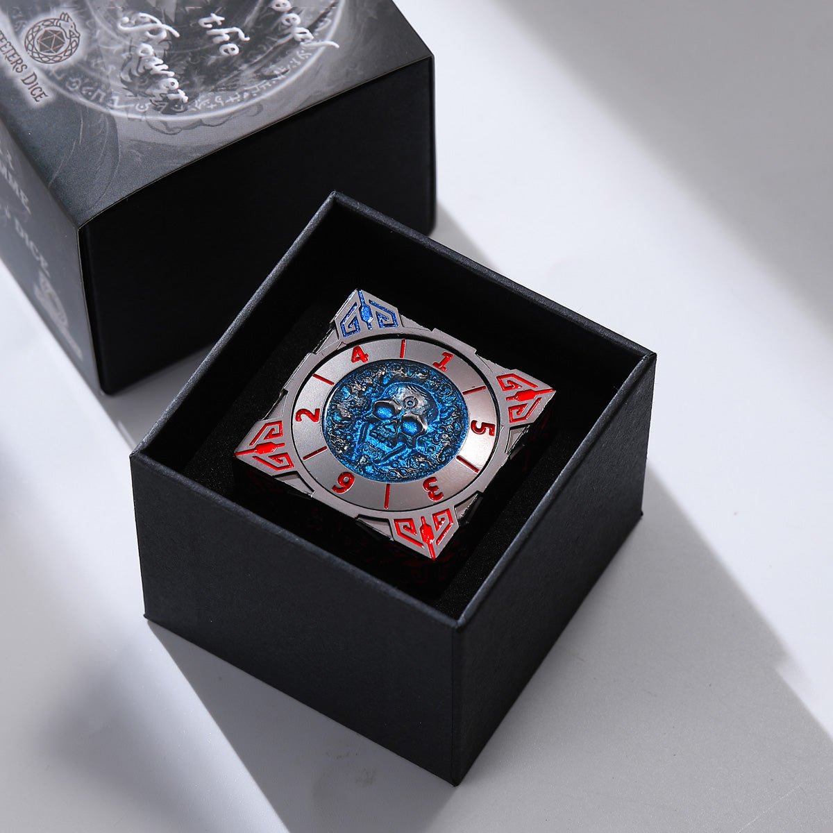 Masters Dice Relic 001 – 7 - in - 1 Monster Cube Spinner DND Dice for Dungeon Masters & True Fans - Masters Dice
