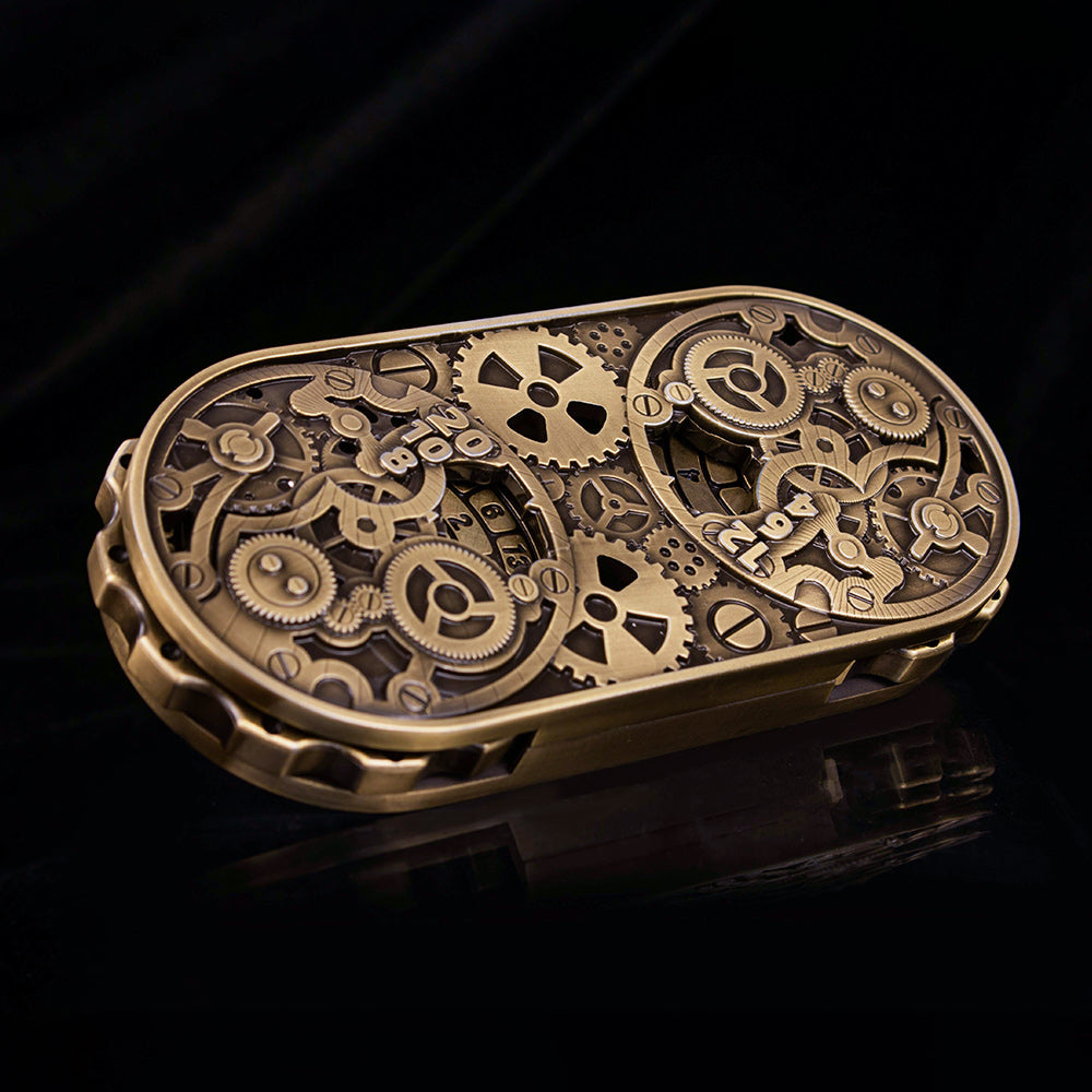 Masters Dice Artifact #001 – 7-in-1 Gearforged Spinner DND Dice