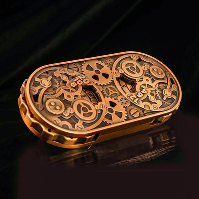 Masters Dice Artefakt #001 – 7-in-1 Gearforged Spinner DND Würfel