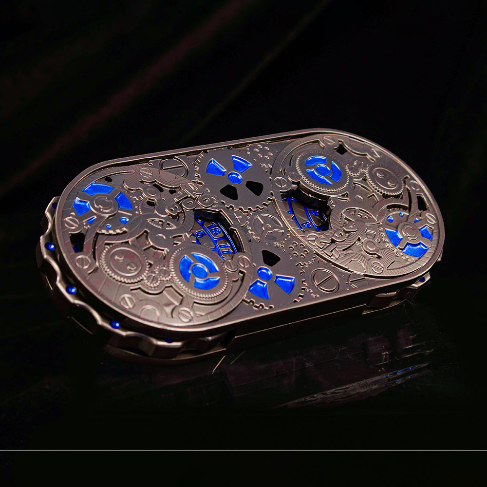 Masters Dice Artifact #001 – 7-in-1 Gearforged Spinner DND Dice