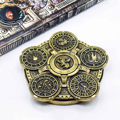 Masters Dice Sigil #001 - The Array | 7-in-1 Planetary Spinner DND Dice