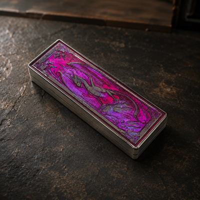 Masters Dice Codex #003 – Folded Fate Codex | 7-in-1 Folding Metal Dice